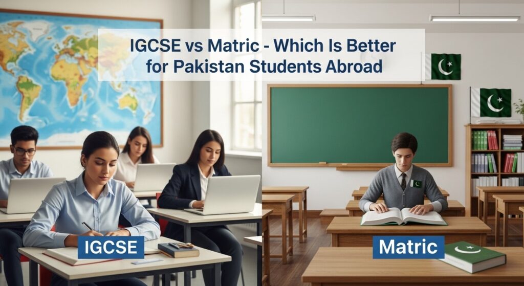 igcse vs matric for overseas pakistanis